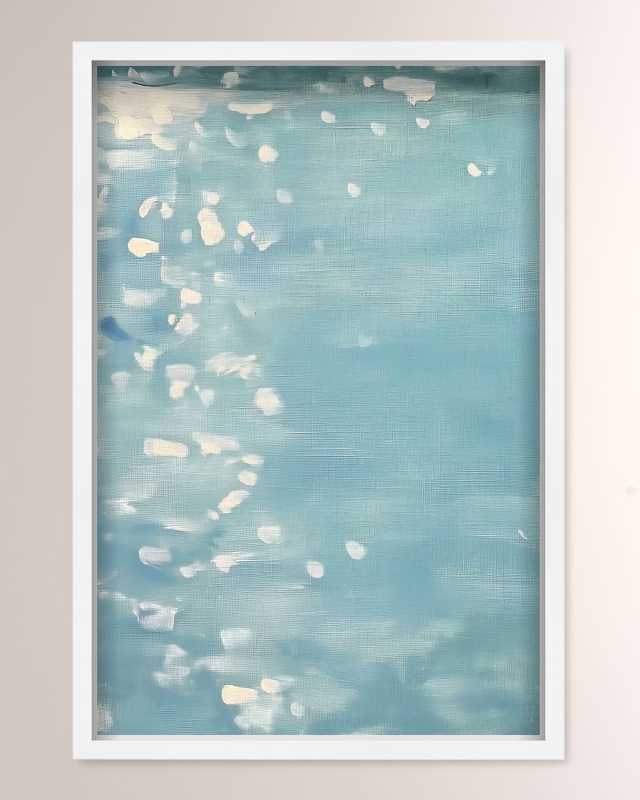 "Lights on the Water II" Framed Art Print
